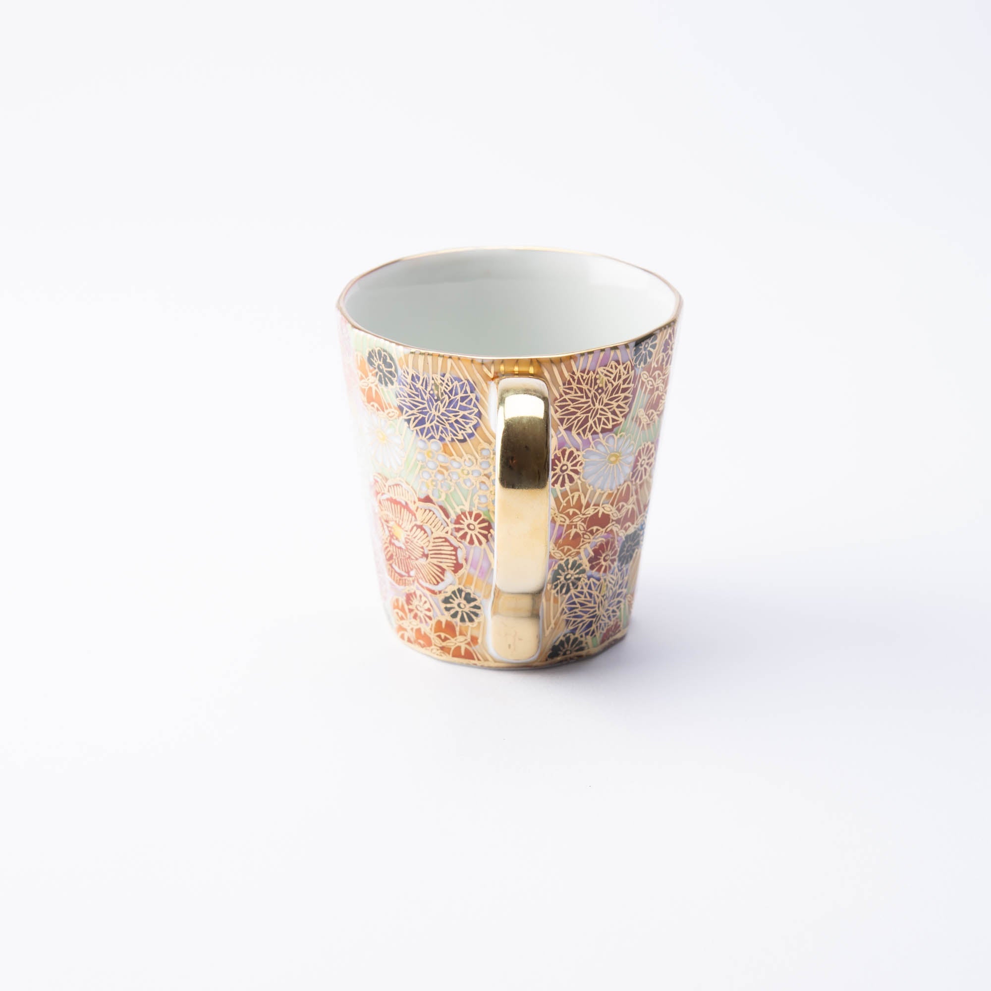 Hanazume Kutani Mug - MUSUBI KILN - Quality Japanese Tableware and Gift