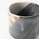 Hanazume Kutani Yunomi Japanese Teacup - MUSUBI KILN - Quality Japanese Tableware and Gift