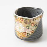 Hanazume Kutani Yunomi Japanese Teacup - MUSUBI KILN - Quality Japanese Tableware and Gift