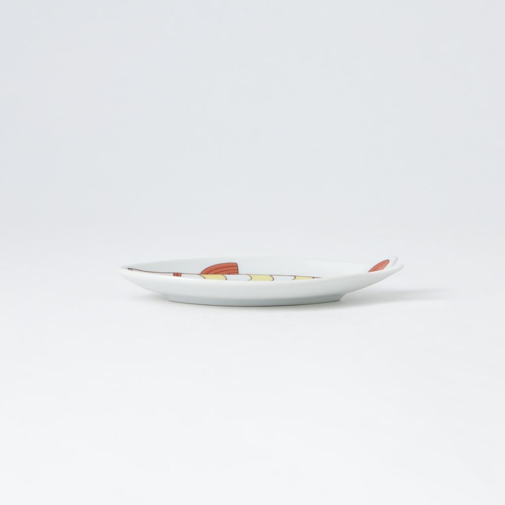 Harekutani Fish Sauce Plate - MUSUBI KILN - Quality Japanese Tableware and Gift