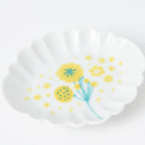 Harekutani Flower Sauce Plate Set - MUSUBI KILN - Quality Japanese Tableware and Gift