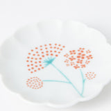 Harekutani Flower Sauce Plate Set - MUSUBI KILN - Quality Japanese Tableware and Gift