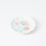 Harekutani Flower Sauce Plate Set - MUSUBI KILN - Quality Japanese Tableware and Gift