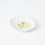 Harekutani Flower Sauce Plate Set - MUSUBI KILN - Quality Japanese Tableware and Gift