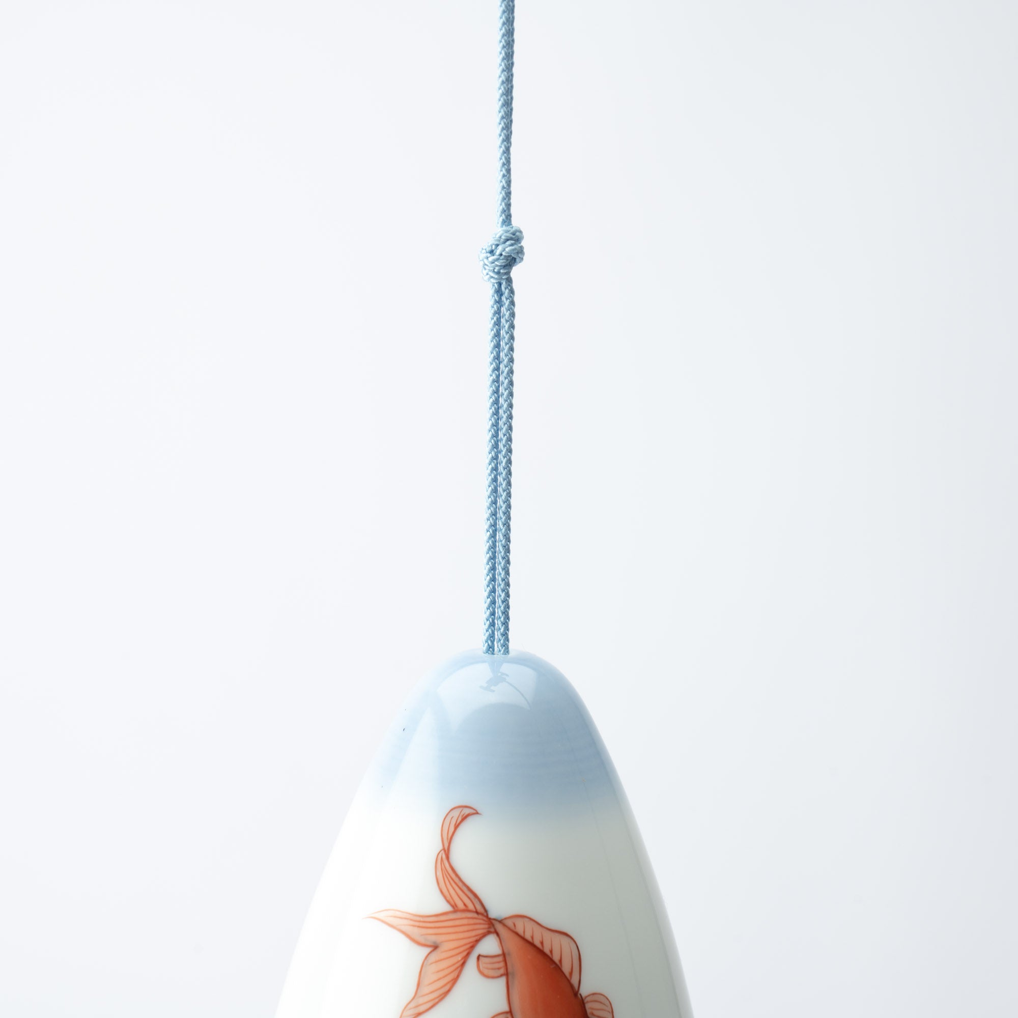 Hataman Touen Iro - Nabeshima Goldfish Imari Nabeshima Ware Long Wind Bell - MUSUBI KILN - Quality Japanese Tableware and Gift