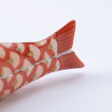 Hataman Touen Red Carp Streamer Nabeshima Ware Small Box - MUSUBI KILN - Quality Japanese Tableware and Gift