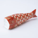 Hataman Touen Red Carp Streamer Nabeshima Ware Small Box - MUSUBI KILN - Quality Japanese Tableware and Gift