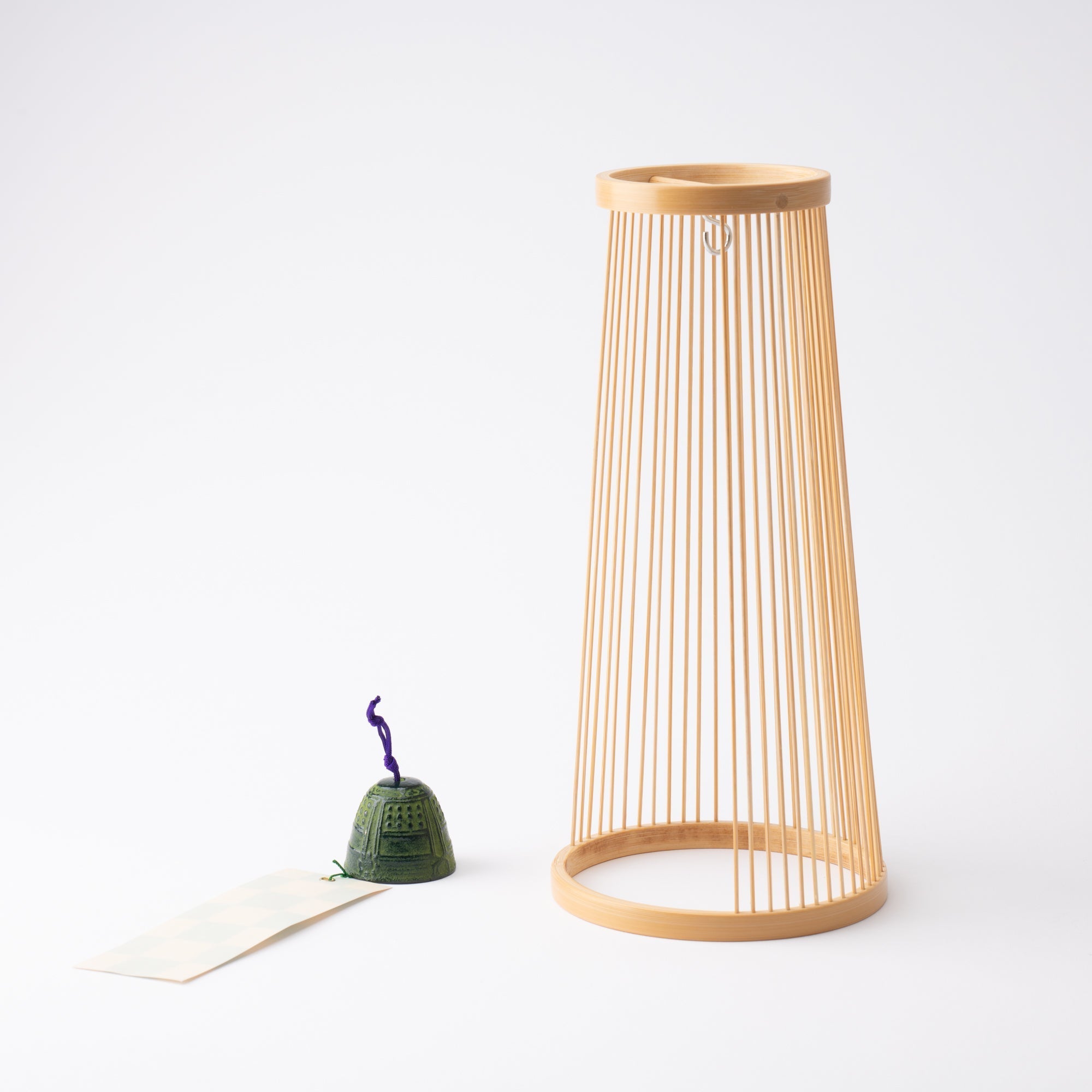 Hatsukaze Suruga Bamboo Basketry Wind Bell - MUSUBI KILN - Quality Japanese Tableware and Gift