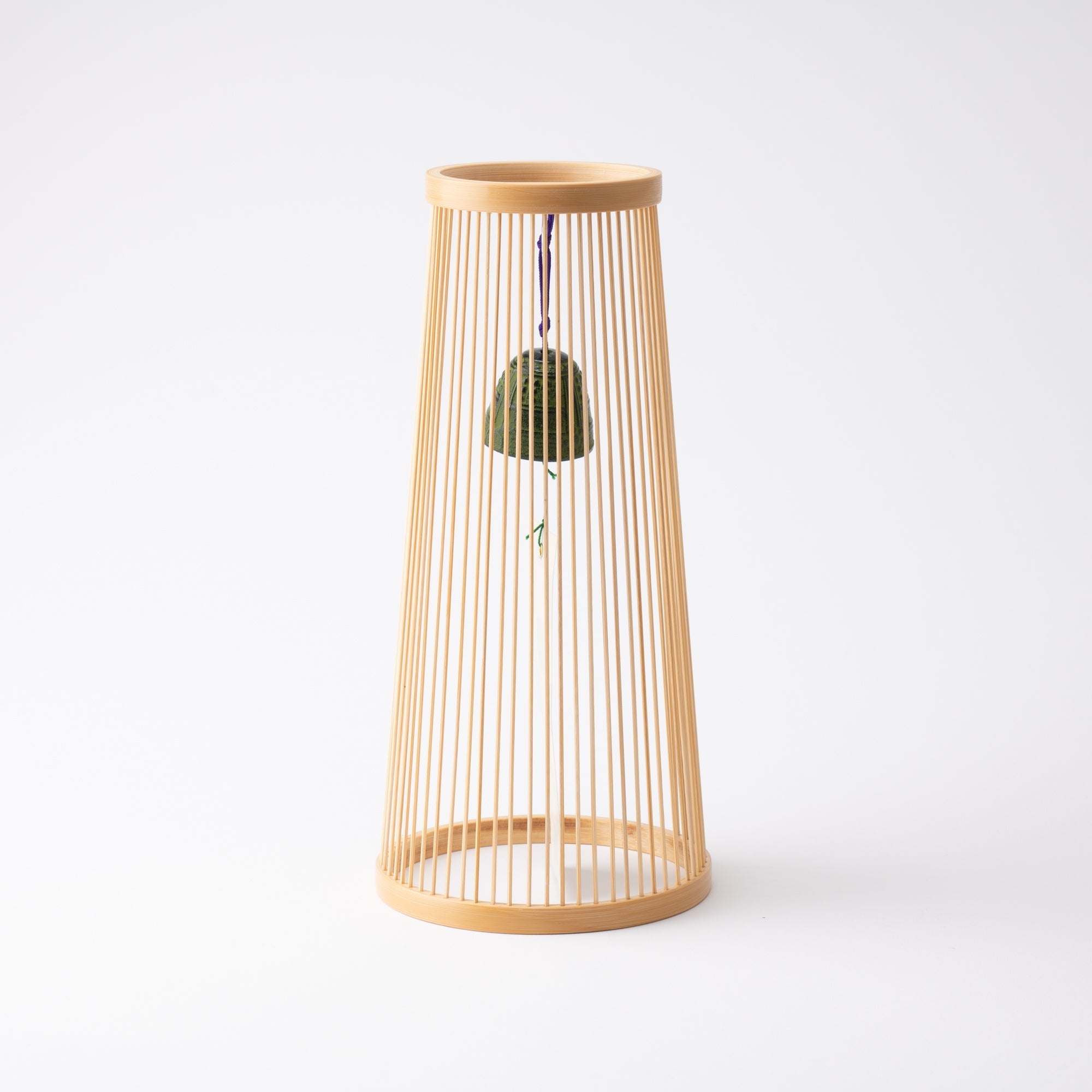 Hatsukaze Suruga Bamboo Basketry Wind Bell - MUSUBI KILN - Quality Japanese Tableware and Gift