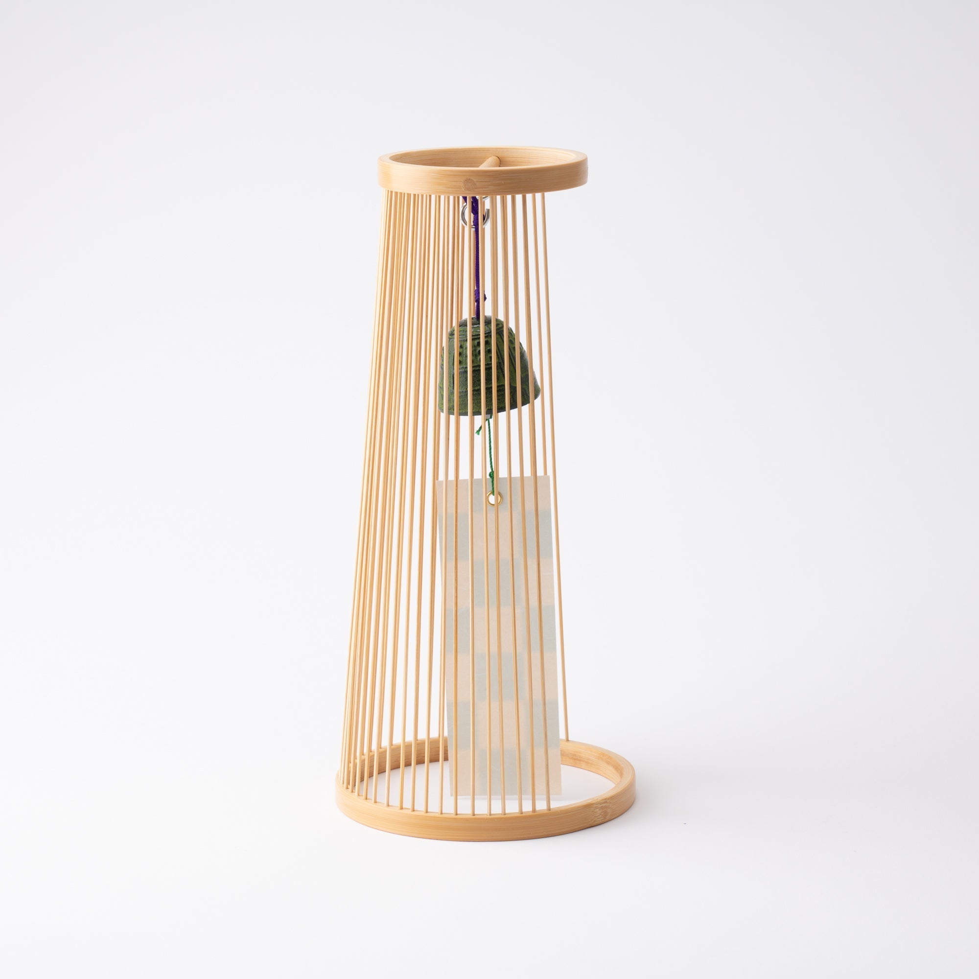 Hatsukaze Suruga Bamboo Basketry Wind Bell - MUSUBI KILN - Quality Japanese Tableware and Gift