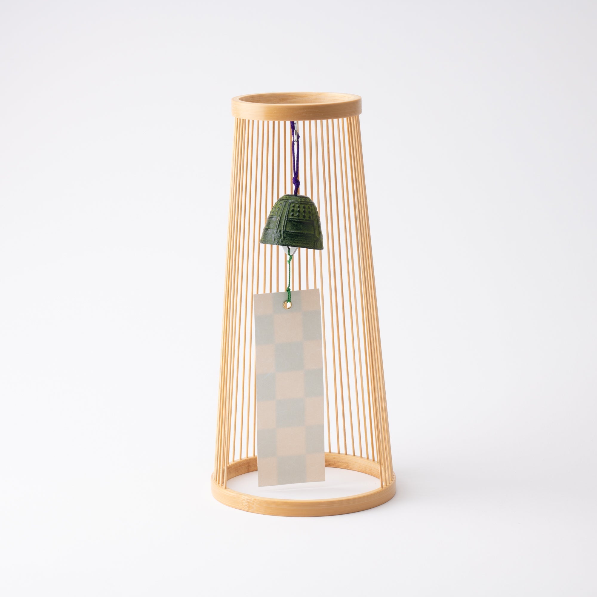 Hatsukaze Suruga Bamboo Basketry Wind Bell - MUSUBI KILN - Quality Japanese Tableware and Gift