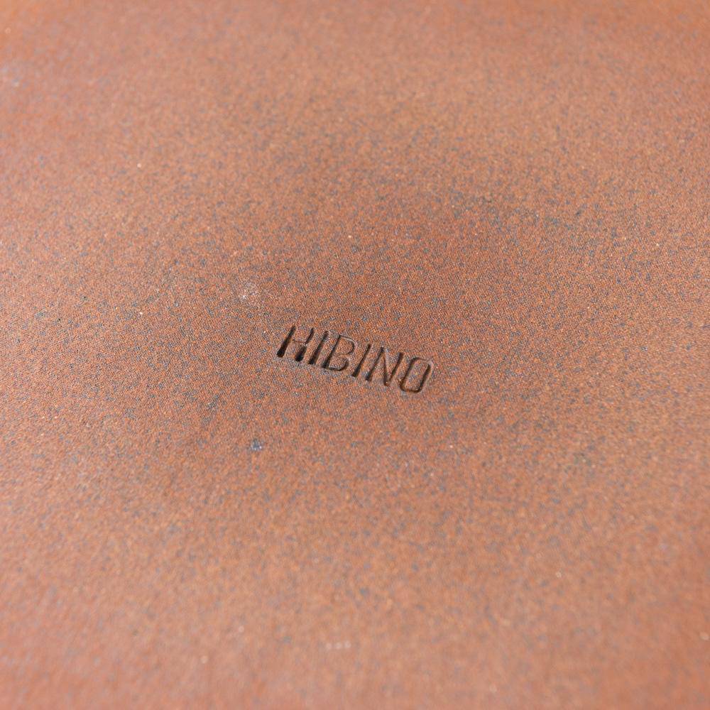 Hibino Ash Glaze Mino Ware Footed Round Plate 9.8 in - MUSUBI KILN - Quality Japanese Tableware and Gift