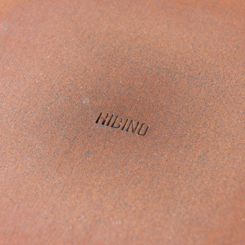 Hibino Ash Glaze Mino Ware Footed Round Plate 9.8 in - MUSUBI KILN - Quality Japanese Tableware and Gift