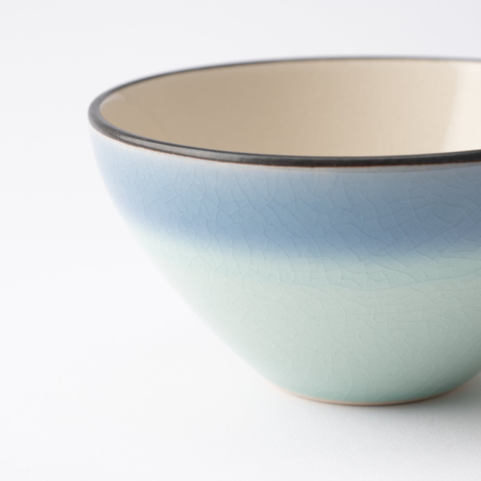 Hibino Blue Gradation Modern Mino Ware Bowl S - MUSUBI KILN - Quality Japanese Tableware and Gift