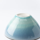 Hibino Blue Gradation Modern Mino Ware Bowl S - MUSUBI KILN - Quality Japanese Tableware and Gift