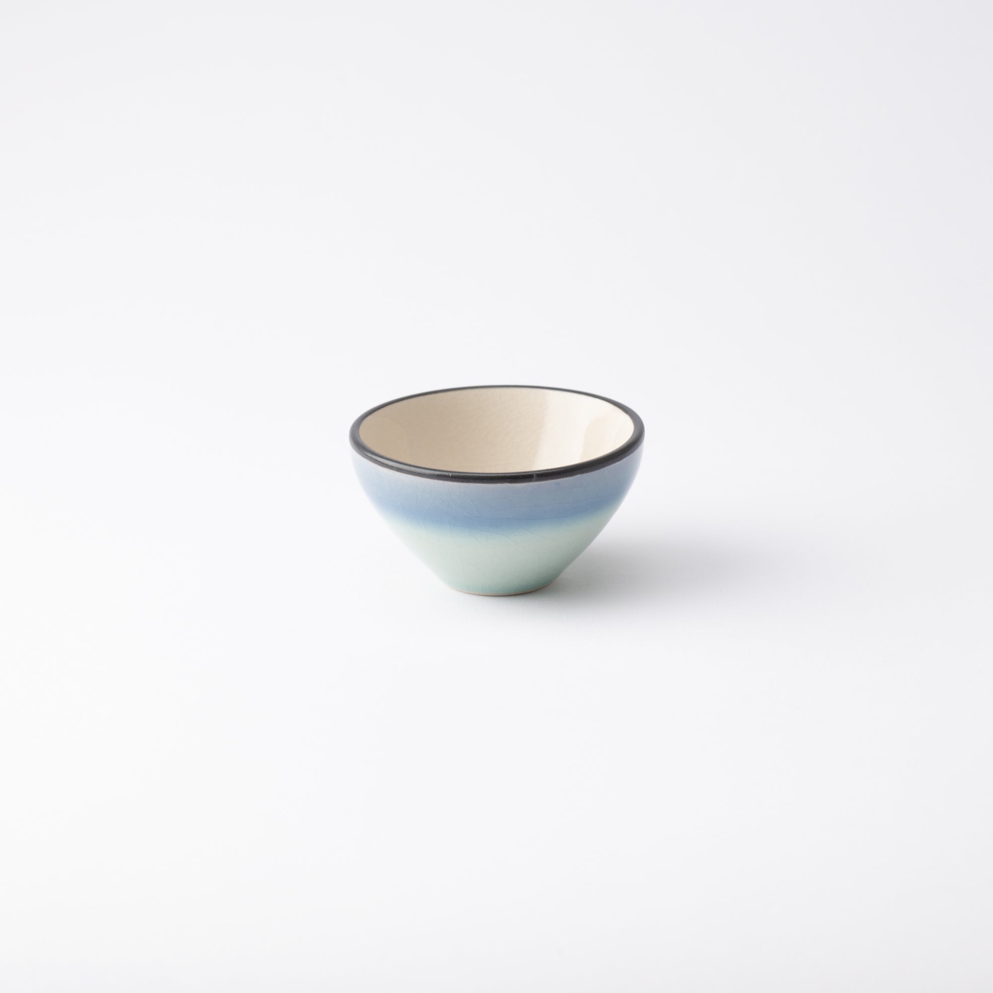 Hibino Blue Gradation Modern Mino Ware Small Kobachi Bowl SS - MUSUBI KILN - Quality Japanese Tableware and Gift