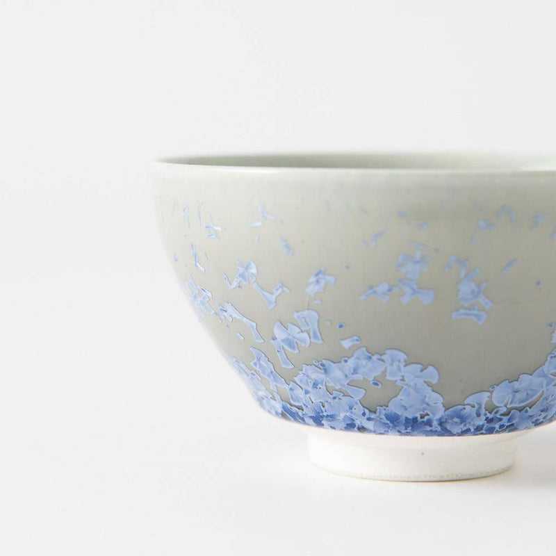 Hibino Crystalline Glaze Mino Ware Japanese Teacup - MUSUBI KILN - Quality Japanese Tableware and Gift