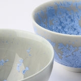 Hibino Crystalline Glaze Mino Ware Japanese Teacup - MUSUBI KILN - Quality Japanese Tableware and Gift