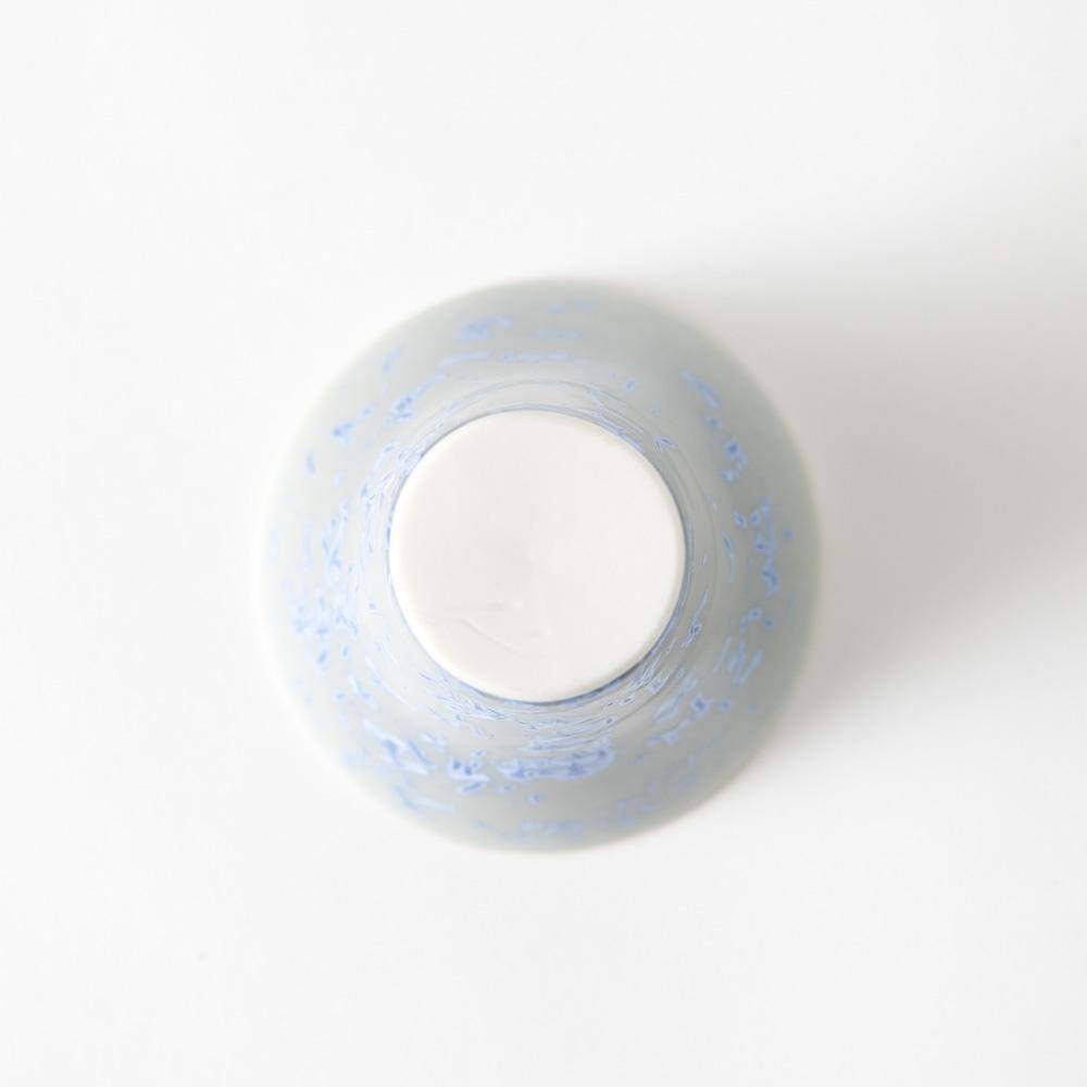 Hibino Crystalline Glaze Mino Ware Ochoko Sake Cup - MUSUBI KILN - Quality Japanese Tableware and Gift