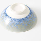 Hibino Crystalline Glaze Mino Ware Sakazuki Flat Sake Cup - MUSUBI KILN - Quality Japanese Tableware and Gift