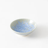 Hibino Crystalline Glaze Mino Ware Sakazuki Flat Sake Cup - MUSUBI KILN - Quality Japanese Tableware and Gift