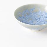 Hibino Crystalline Glaze Mino Ware Sakazuki Flat Sake Cup - MUSUBI KILN - Quality Japanese Tableware and Gift