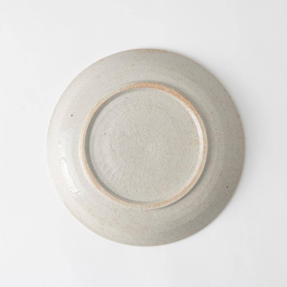 Hibino Foodie Mino Ware Round Plate 8.2in - MUSUBI KILN - Quality Japanese Tableware and Gift