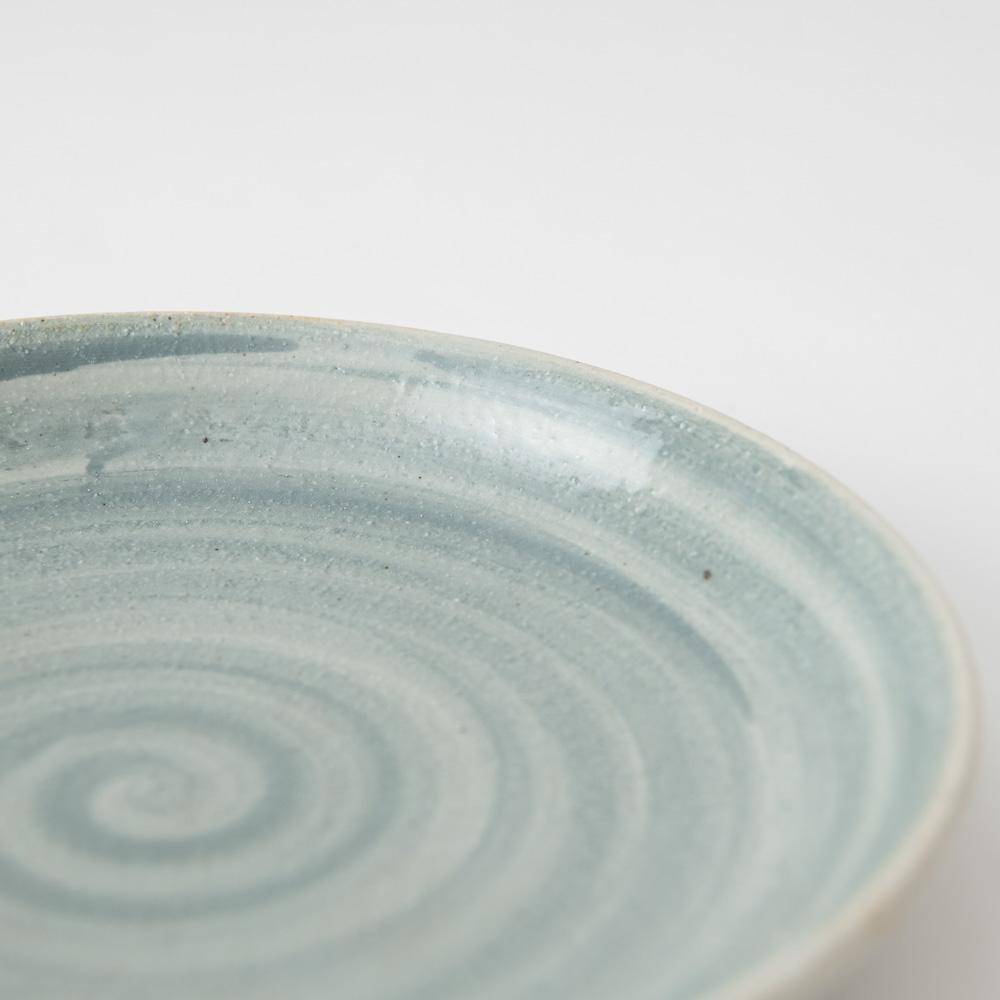 Hibino Foodie Mino Ware Round Plate 8.2in - MUSUBI KILN - Quality Japanese Tableware and Gift