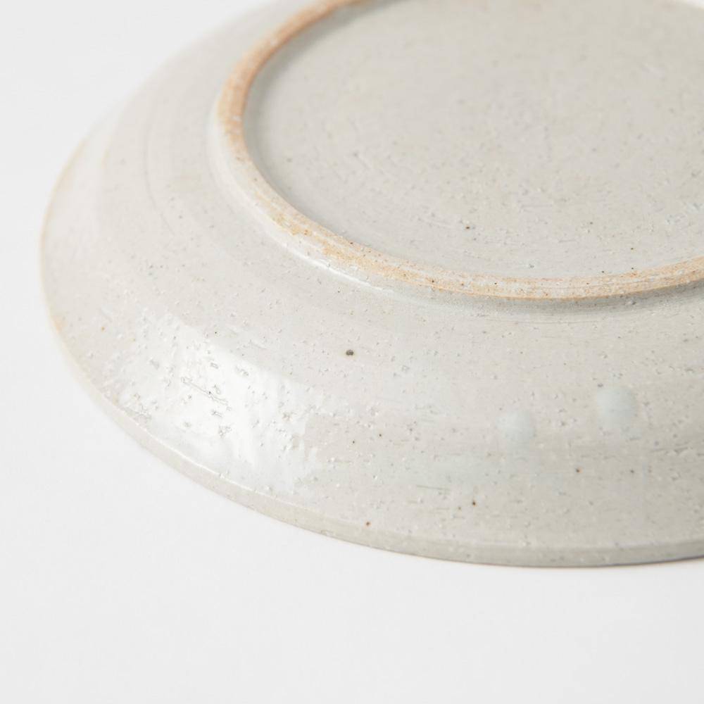 Hibino Foodie Mino Ware Round Plate 8.2in - MUSUBI KILN - Quality Japanese Tableware and Gift