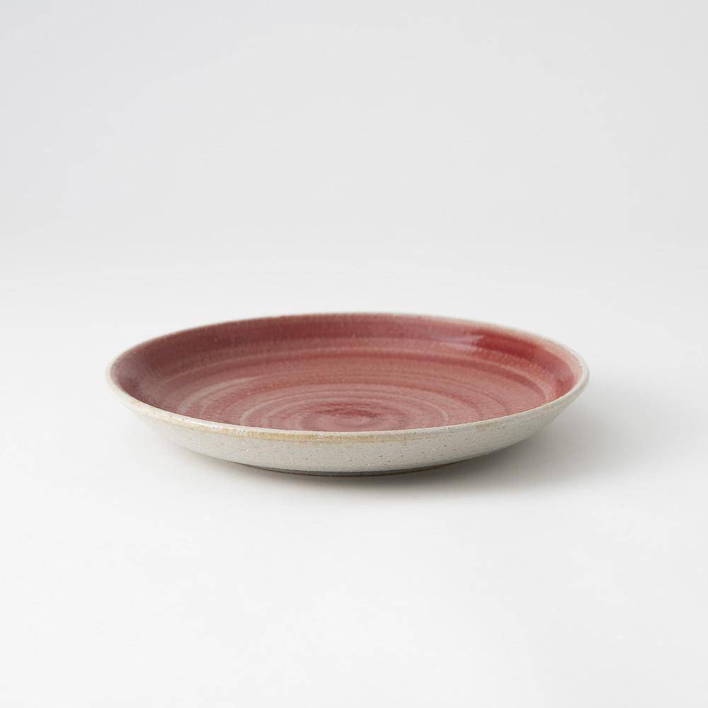 Hibino Foodie Mino Ware Round Plate 8.2in - MUSUBI KILN - Quality Japanese Tableware and Gift