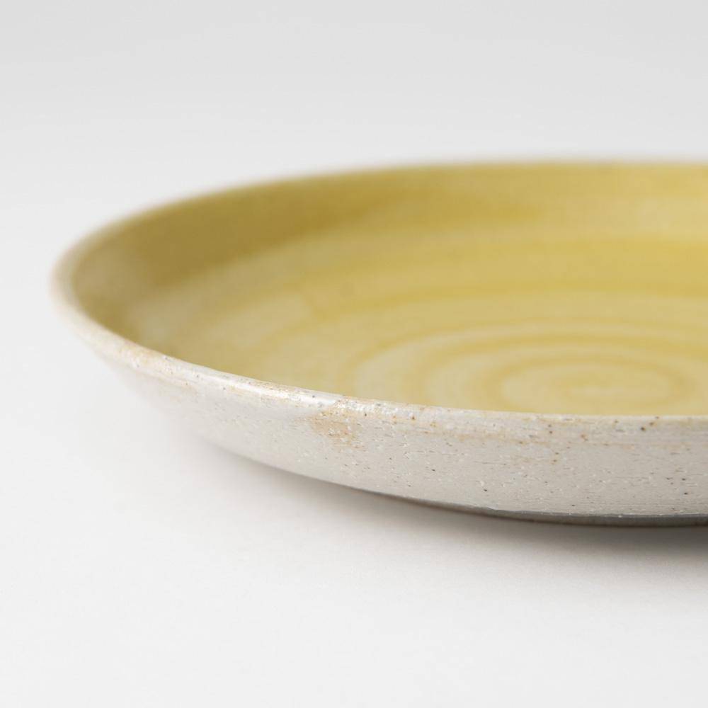 Hibino Foodie Mino Ware Round Plate 8.2in - MUSUBI KILN - Quality Japanese Tableware and Gift