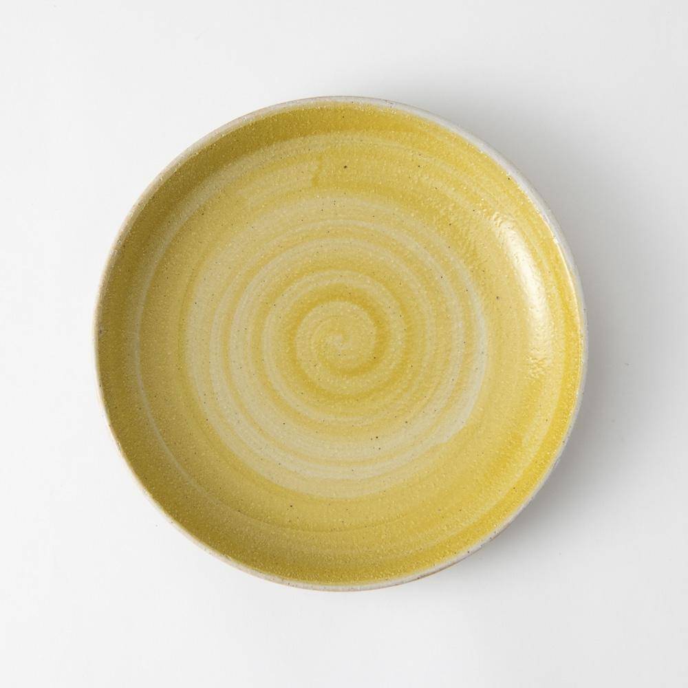 Hibino Foodie Mino Ware Round Plate 8.2in - MUSUBI KILN - Quality Japanese Tableware and Gift