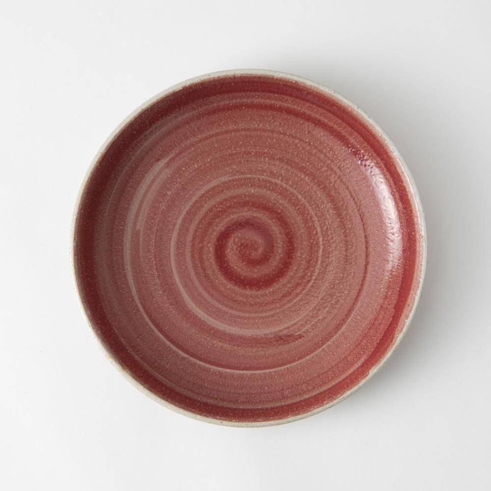 Hibino Foodie Mino Ware Round Plate 8.2in - MUSUBI KILN - Quality Japanese Tableware and Gift