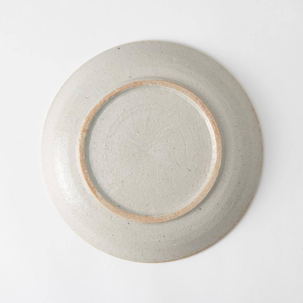 Hibino Foodie Mino Ware Round Plate 8.2in - MUSUBI KILN - Quality Japanese Tableware and Gift