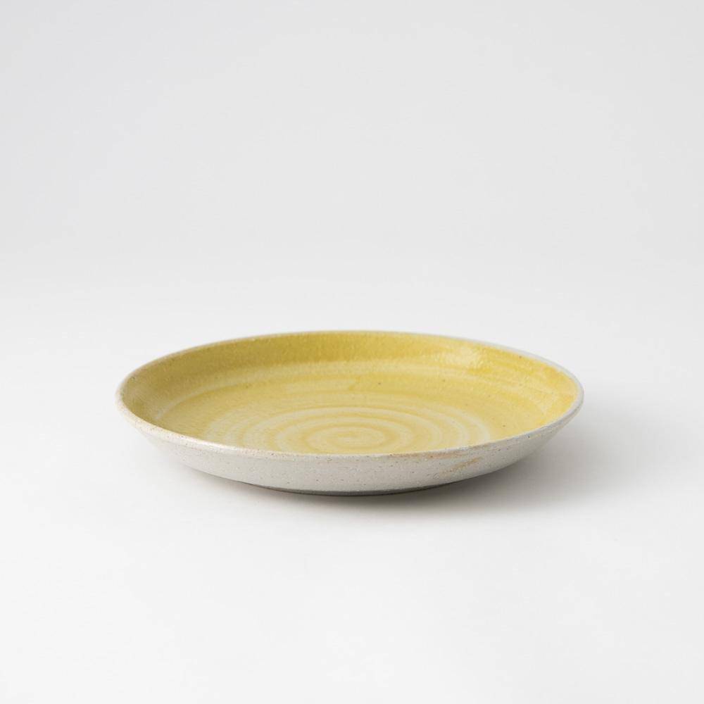 Hibino Foodie Mino Ware Round Plate 8.2in - MUSUBI KILN - Quality Japanese Tableware and Gift