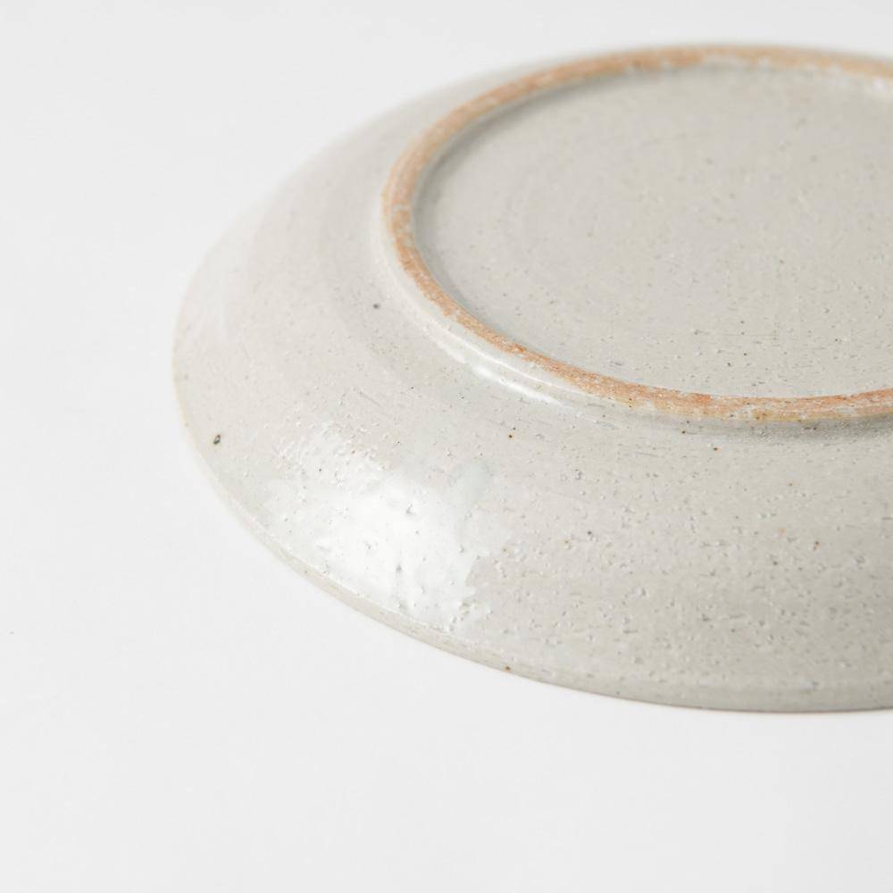 Hibino Foodie Mino Ware Round Plate 8.2in - MUSUBI KILN - Quality Japanese Tableware and Gift