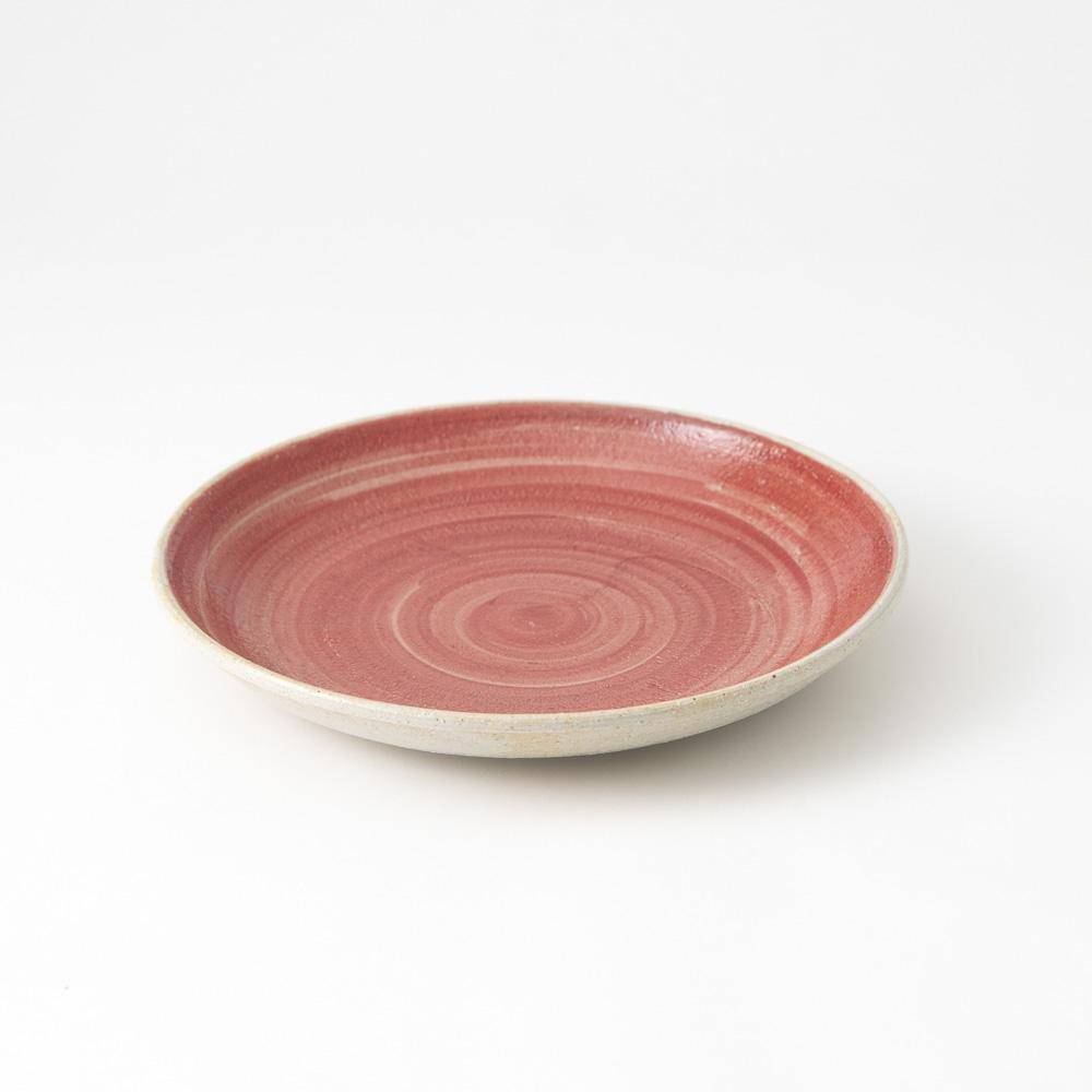 Hibino Foodie Mino Ware Round Plate 9.9in - MUSUBI KILN - Quality Japanese Tableware and Gift