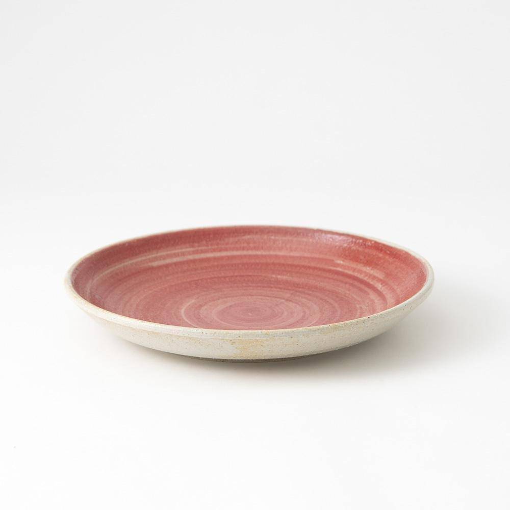 Hibino Foodie Mino Ware Round Plate 9.9in - MUSUBI KILN - Quality Japanese Tableware and Gift