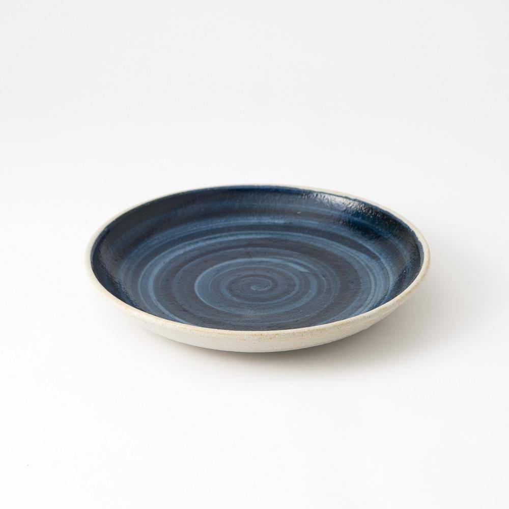 Hibino Foodie Mino Ware Round Plate 9.9in - MUSUBI KILN - Quality Japanese Tableware and Gift