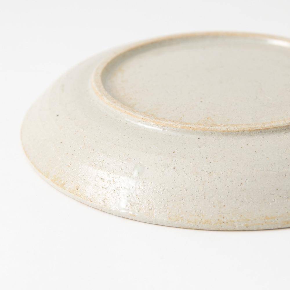 Hibino Foodie Mino Ware Round Plate 9.9in - MUSUBI KILN - Quality Japanese Tableware and Gift