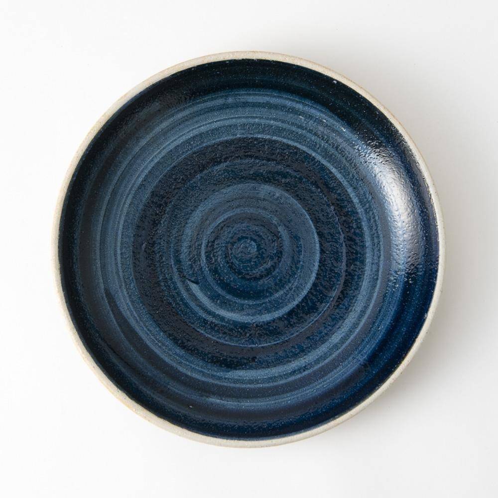 Hibino Foodie Mino Ware Round Plate 9.9in - MUSUBI KILN - Quality Japanese Tableware and Gift