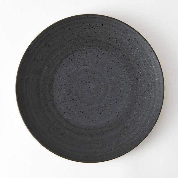 Hibino Gyro Mino Ware Round Plate L - MUSUBI KILN - Quality Japanese Tableware and Gift