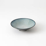 Hibino Ice Mino Ware Round Plate 6.7in - MUSUBI KILN - Quality Japanese Tableware and Gift