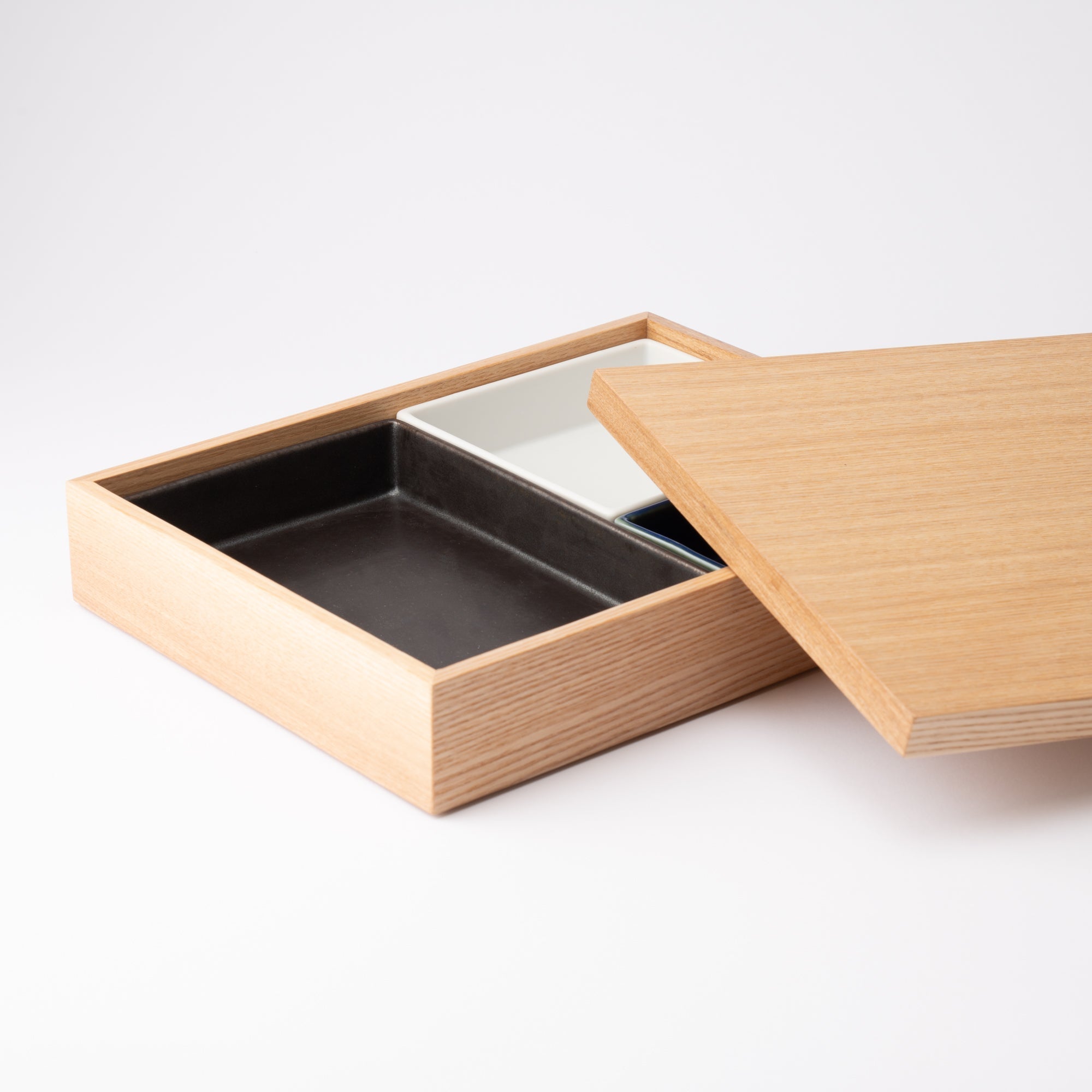 Hibino Modern Shokado Bento Box L - MUSUBI KILN - Quality Japanese Tableware and Gift