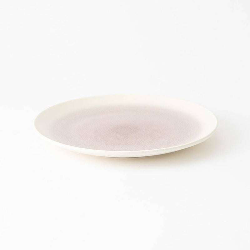 Hibino Peacock Mino Ware Round Plate - MUSUBI KILN - Quality Japanese Tableware and Gift