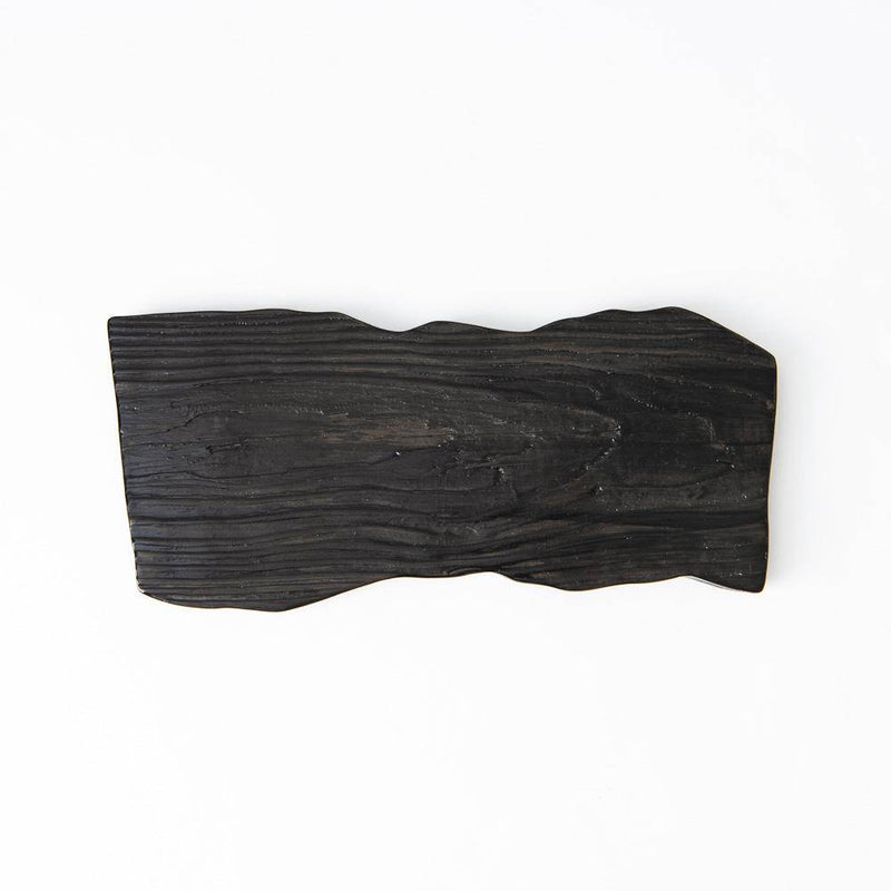 Hibino Wood Grain Mino Ware Rectangle Plate - MUSUBI KILN - Quality Japanese Tableware and Gift