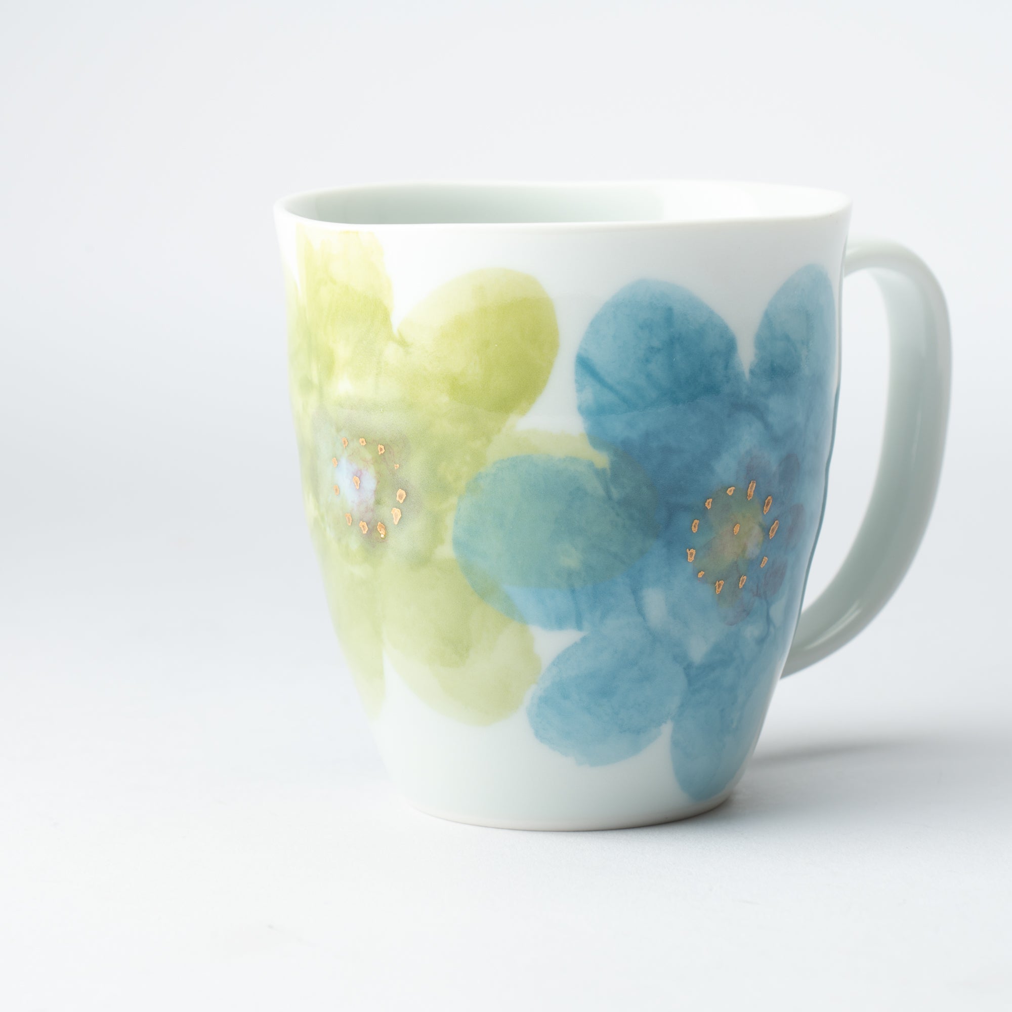 Higashi Kiln Light Fleur Tobe Mug - MUSUBI KILN - Quality Japanese Tableware and Gift