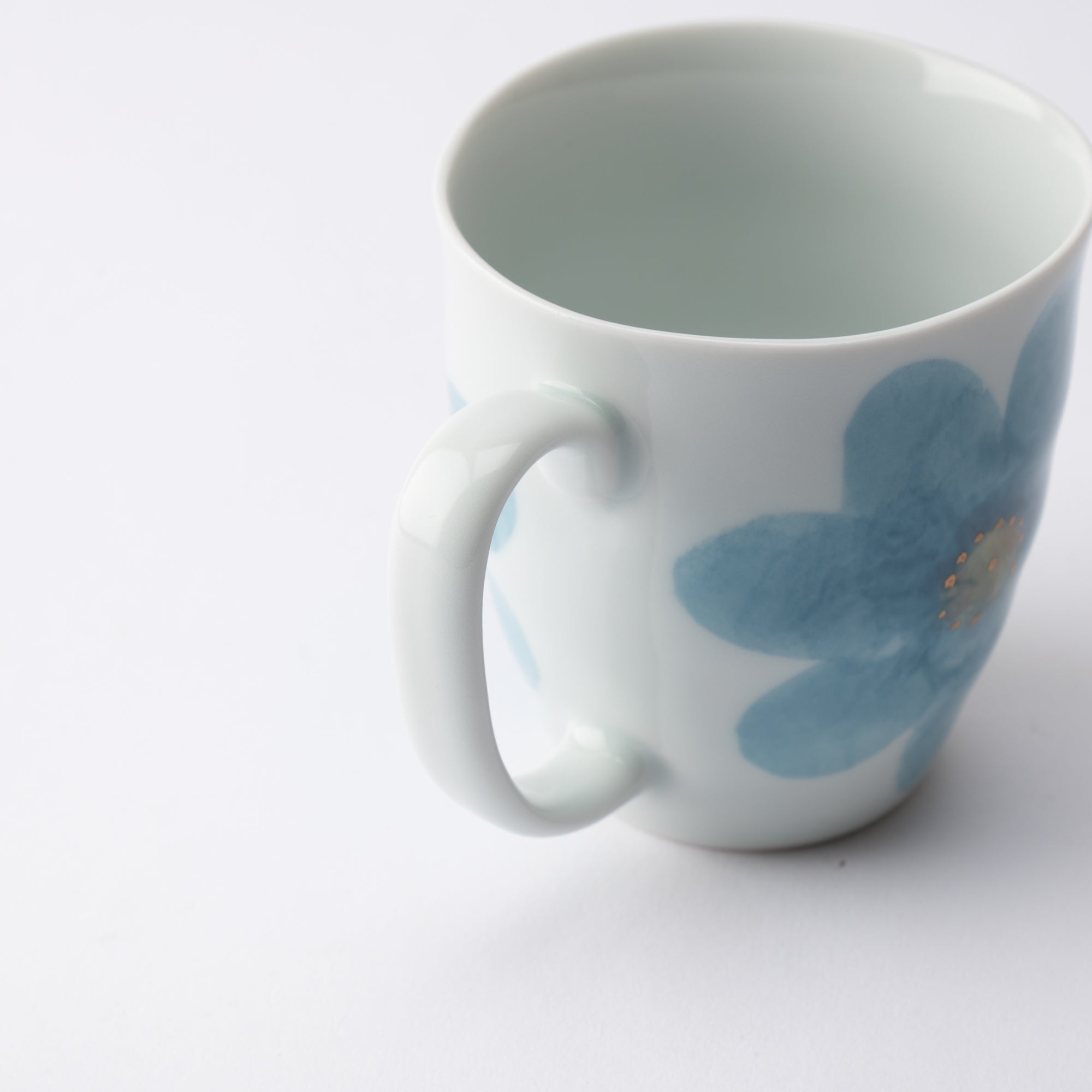 Higashi Kiln Light Fleur Tobe Mug - MUSUBI KILN - Quality Japanese Tableware and Gift