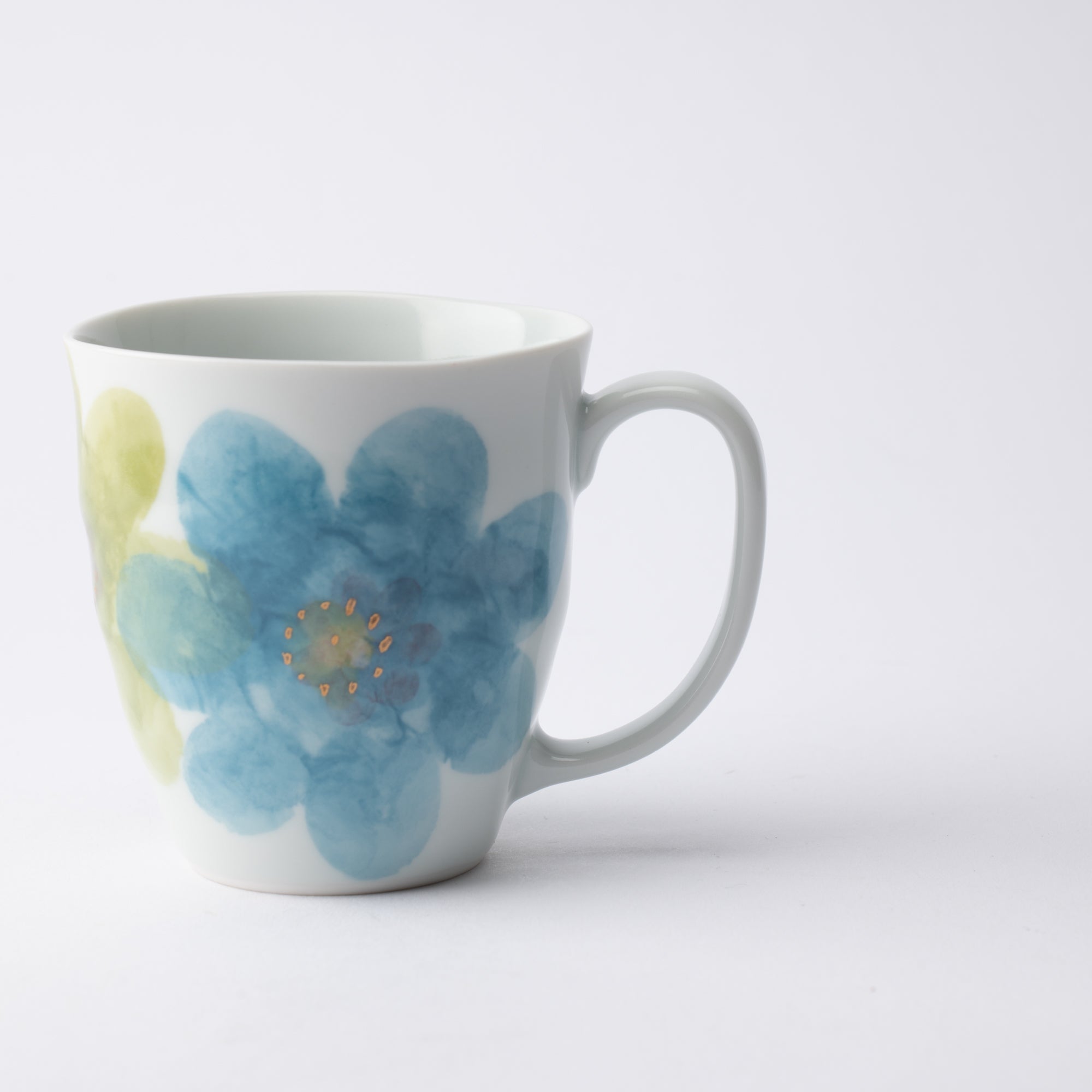 Higashi Kiln Light Fleur Tobe Mug - MUSUBI KILN - Quality Japanese Tableware and Gift