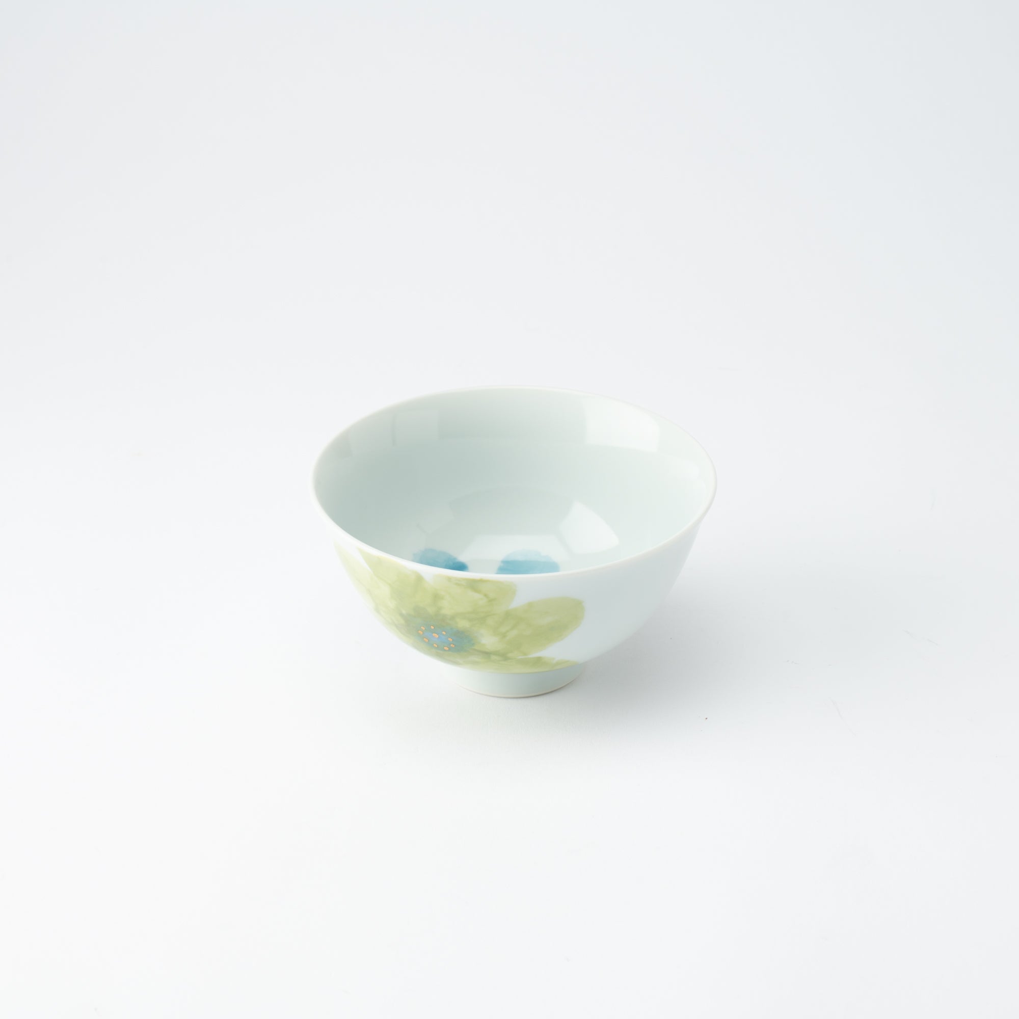 Higashi Kiln Light Fleur Tobe Rice Bowl - MUSUBI KILN - Quality Japanese Tableware and Gift